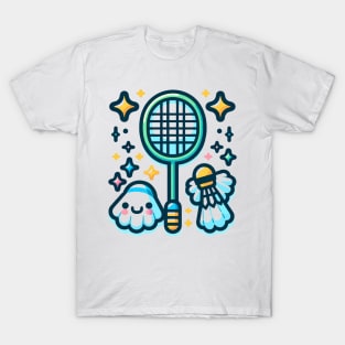 Kawaii Badminton T-Shirt